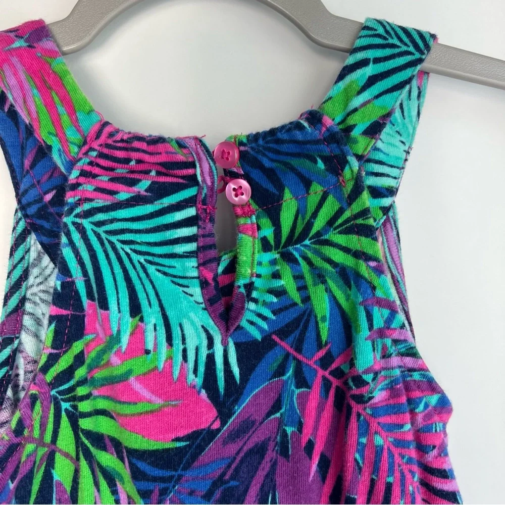 Juicy Couture Girls XS 4/5 palm sundress new‎ with tags
